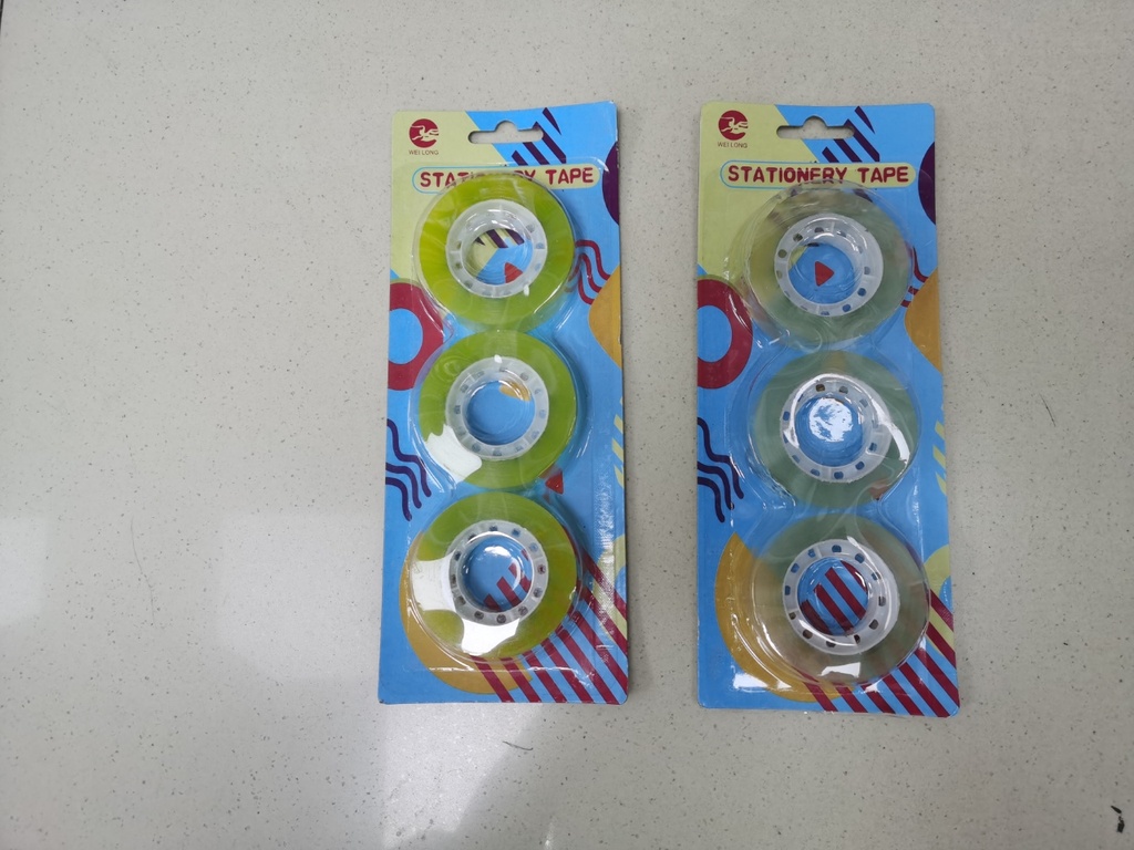 3PC stationery tape card suction 18cm 3PC stationery tape card suction 18cm