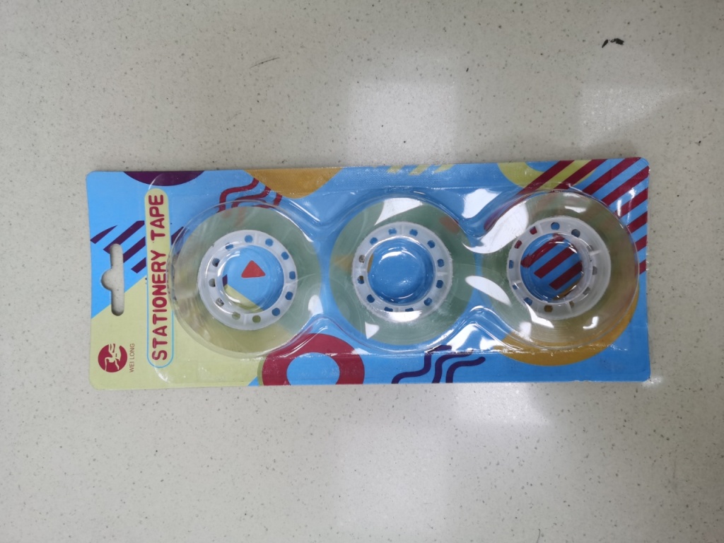3PC stationery tape card suction 18cm 3PC stationery tape card suction 18cm