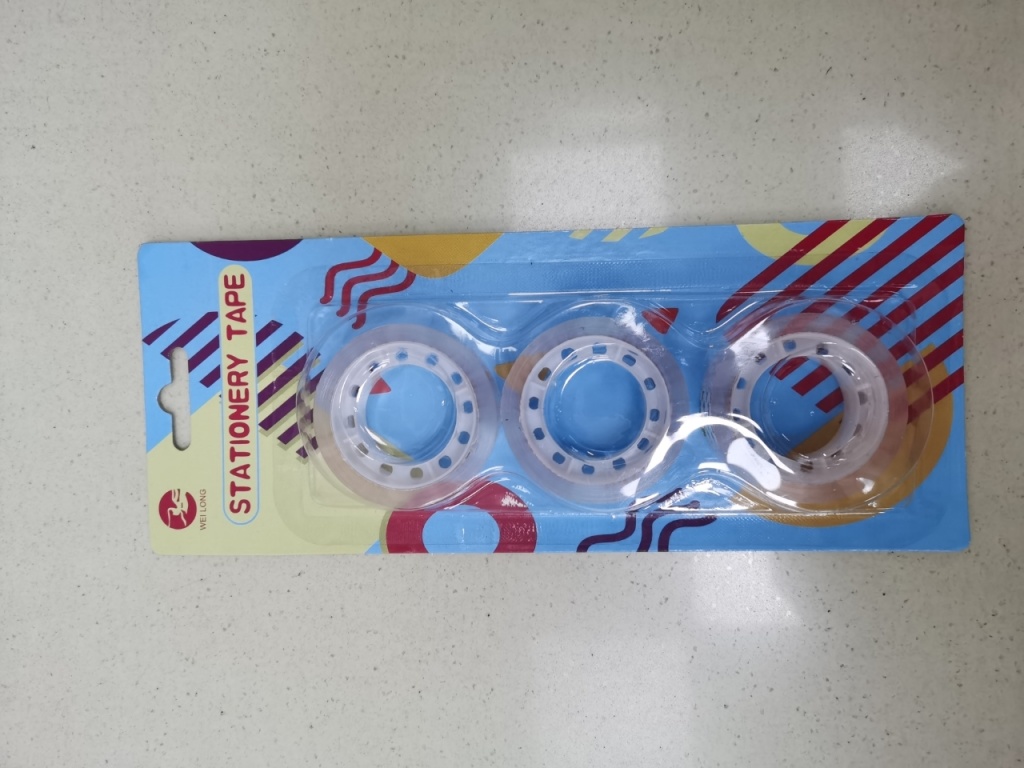 3PC stationery tape card suction 18cm 3PC stationery tape card suction 18cm