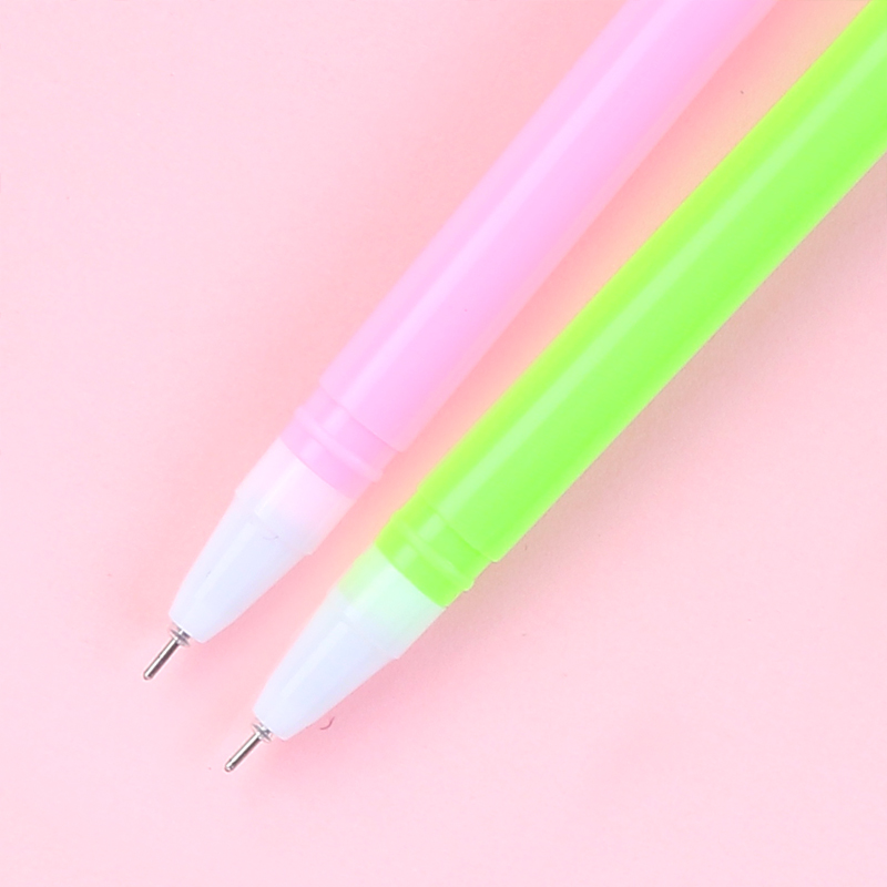 Factory Direct Sales Unicorn Cute Pony Cartoon Gel Pen 0.5mm Student Gel Pen Black Ink Pen Customizable