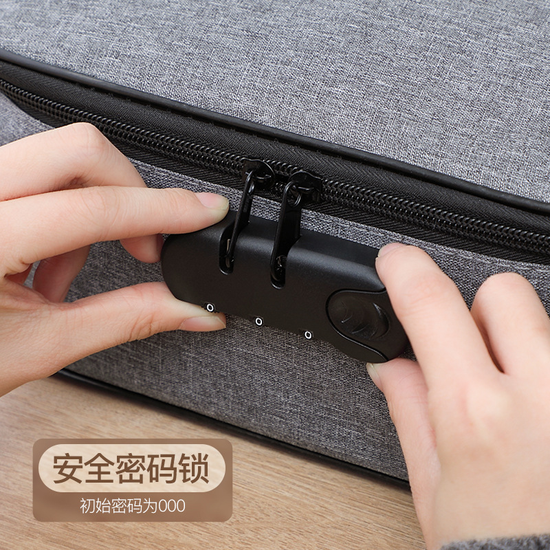 Certificate Storage Box Household Multi-Functional Credentials Boxes Household Certificate Household Register File Information Card Package Organizing Box Bag