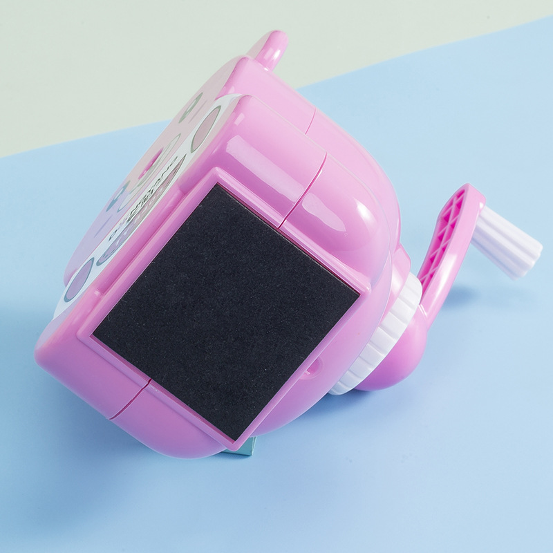 Cartoon bear automatic front and back pencil sharpener students hand sharpener pencil sharpener stationery