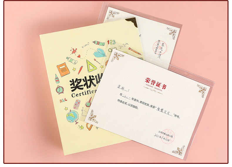 Favorites Album Transparent Inner Page Office Storage Bill Stub Information Bag Family Photo Album Storage Bag