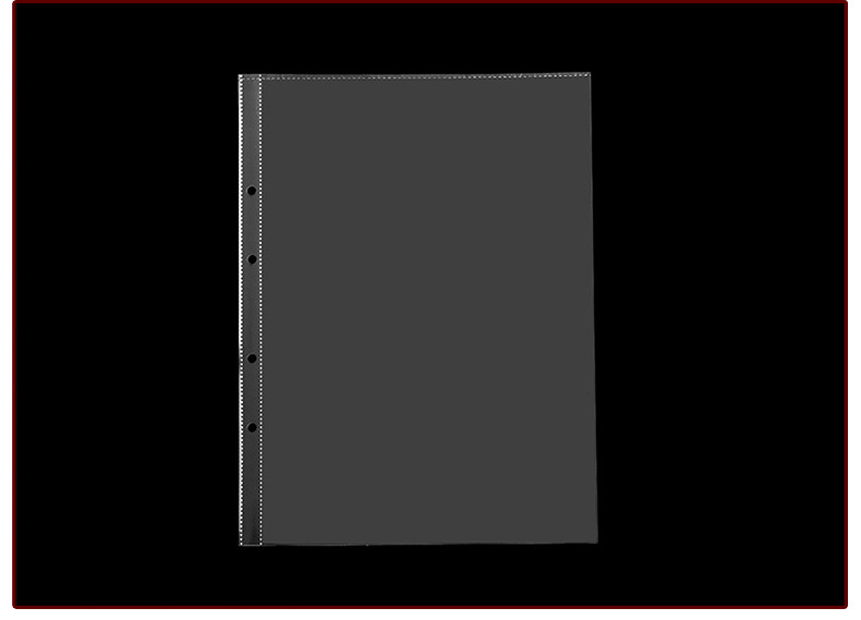 Favorites Album Transparent Inner Page Office Storage Bill Stub Information Bag Family Photo Album Storage Bag