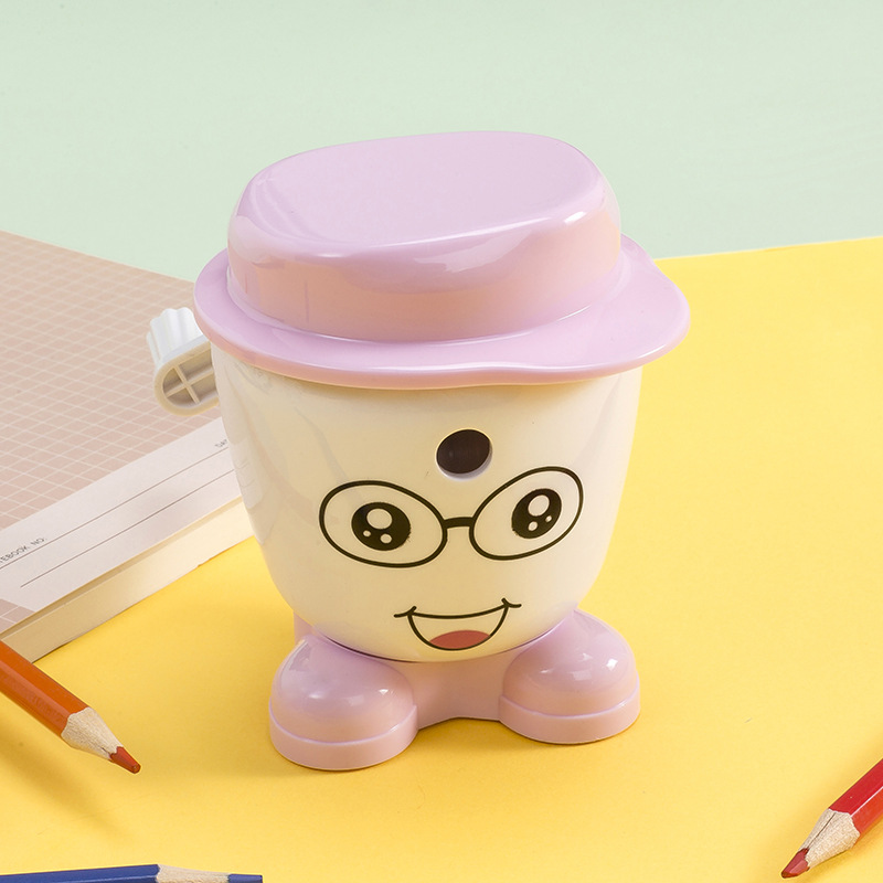 Version beard hand pencil sharpener cartoon pencil sharpener wholesale students take the initiative in the wholesale pen