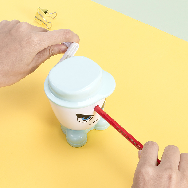 Version beard hand pencil sharpener cartoon pencil sharpener wholesale students take the initiative in the wholesale pen