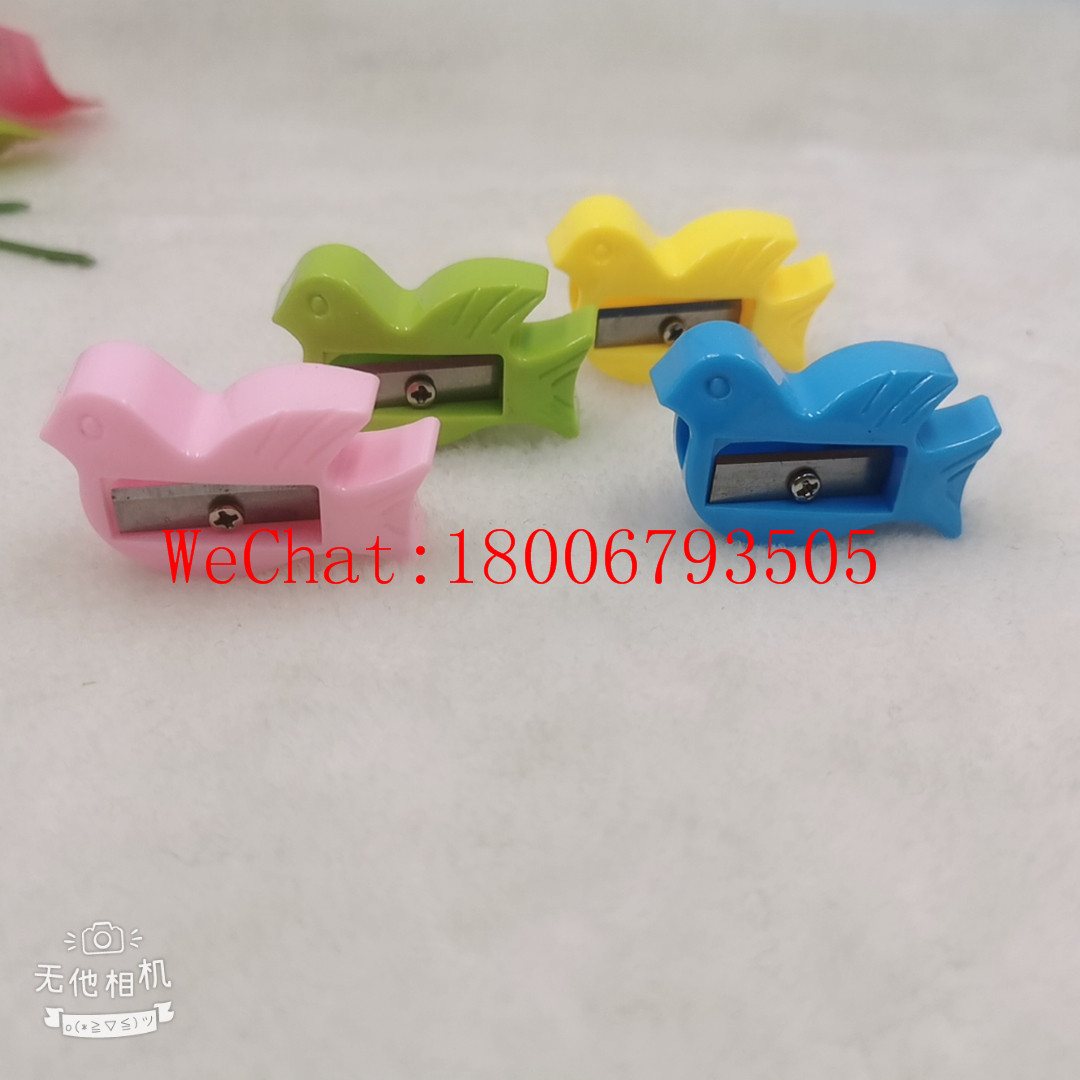 Cartoon Pigeon Pencil Sharpener Bird Pencil Sharpener Creative Student Penknife Student Stationery Wholesale
