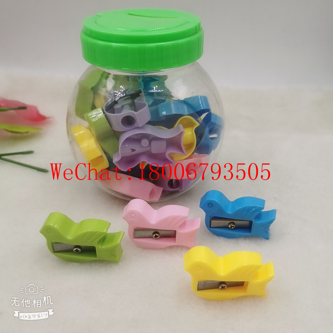 Cartoon Pigeon Pencil Sharpener Bird Pencil Sharpener Creative Student Penknife Student Stationery Wholesale