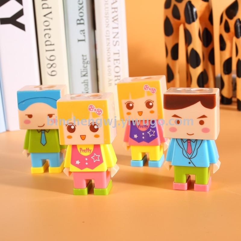  DIY Assembled Pencil sharpener Assembling doll pencil sharpener Sharpener student pencil sharpener stationery