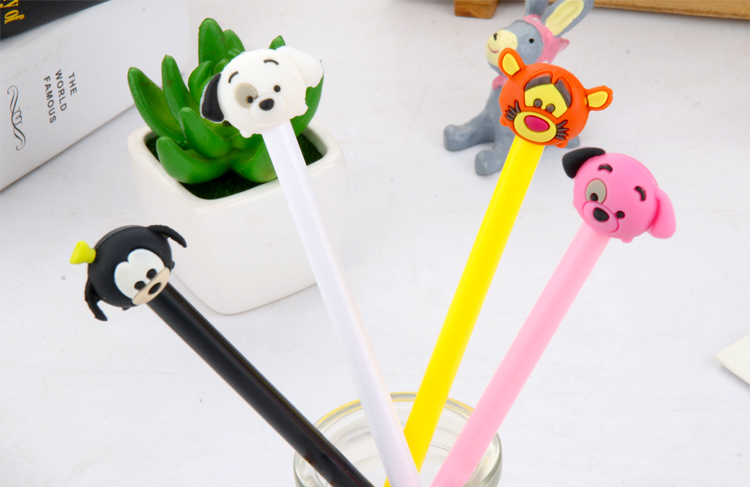 Korean Creative Cartoon Cute Animal Gel Pen Cute Small Animal Stylish Pen Student Black Gel Ink Pen Signature Pen Korean Creative Cartoon Cute Animal Gel Pen Cute Small Animal Stylish Pen Student Black Gel Ink Pen Signature Pen