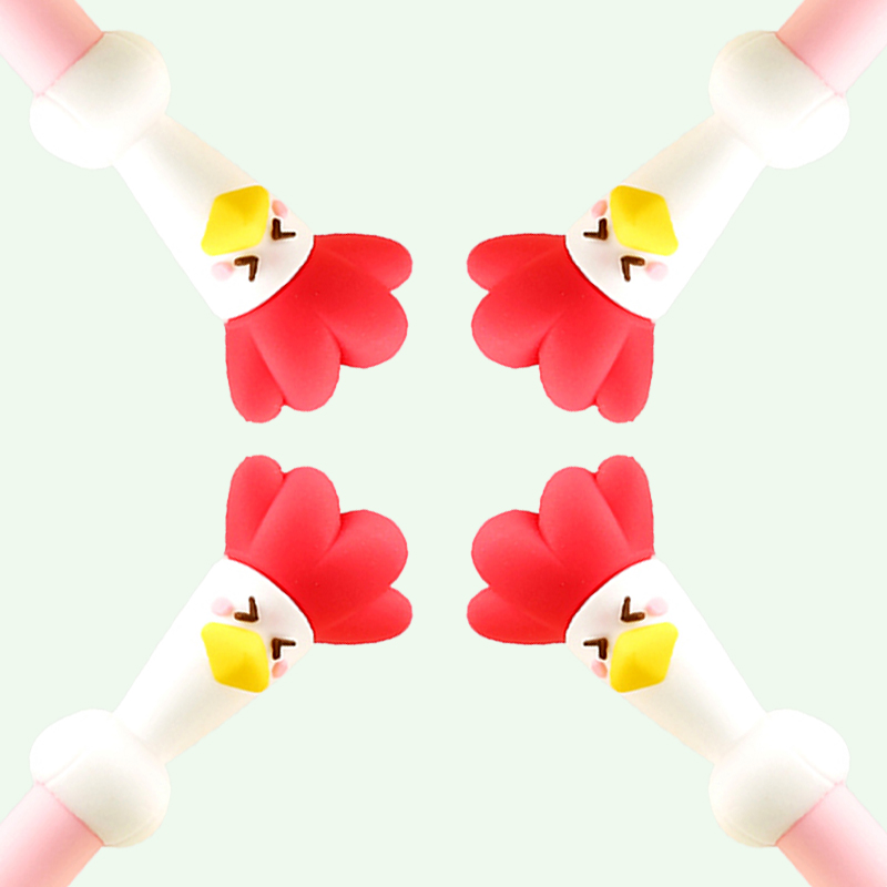 P-1546 Creative Cock Gel Pen Bird Cute Cartoon Water-Based Paint Pen Office Signature Pen Student Stationery