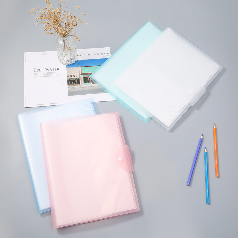 Student Test Paper Storage File Folder Awards Information Booklet for Office Organizing Storage Book Multi-Layer Storage Bag A3 Mass