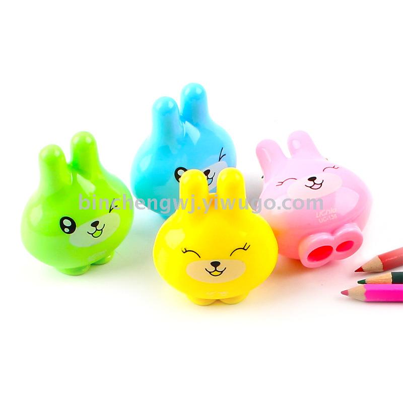 Cartoon pencil Sharpener Student pencil sharpener stationery wholesale