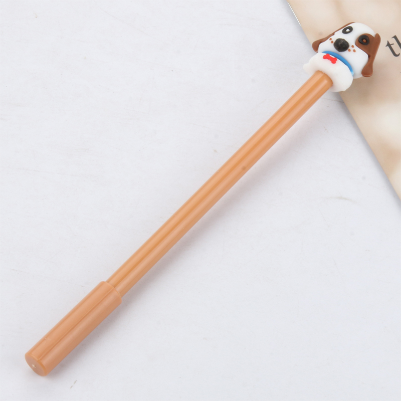 Silicone End Gel Pen Happy Christmas Student Signature Pen Creative Cartoon Gel Ink Pen Writing Office Signature Silicone End Gel Pen Happy Christmas Student Signature Pen Creative Cartoon Gel Ink Pen Writing Office Signature