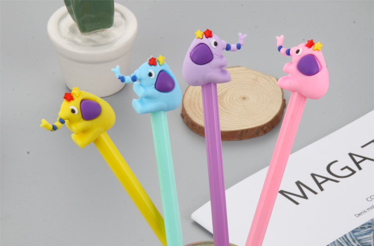 Factory Direct Sales Creative Elephant Gel Pen Cute Cartoon Learning Stationery Water-Based Paint Pen Office Supplies Signature Pen Factory Direct Sales Creative Elephant Gel Pen Cute Cartoon Learning Stationery Water-Based Paint Pen Office Supplies Signature Pen