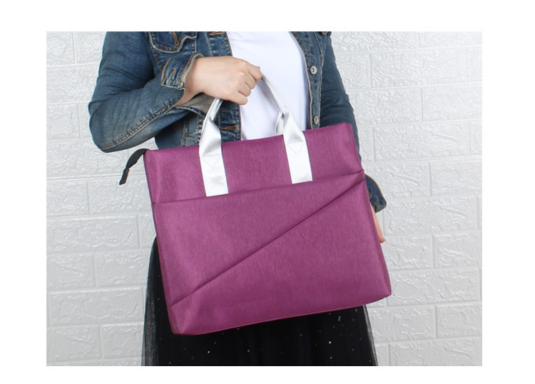 Casual Business Briefcase Handbag Men's and Women's Conference Information Bag A4 File Package Factory Direct Supply Batch Can Be Customized Casual Business Briefcase Handbag Men's and Women's Conference Information Bag A4 File Package Factory Direct Supply Batch Can Be Customized