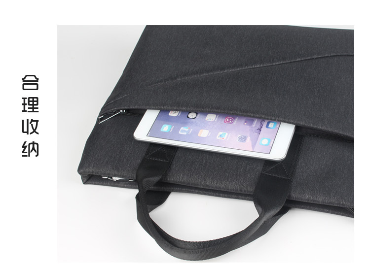 Casual Business Briefcase Handbag Men's and Women's Conference Information Bag A4 File Package Factory Direct Supply Batch Can Be Customized Casual Business Briefcase Handbag Men's and Women's Conference Information Bag A4 File Package Factory Direct Supply Batch Can Be Customized