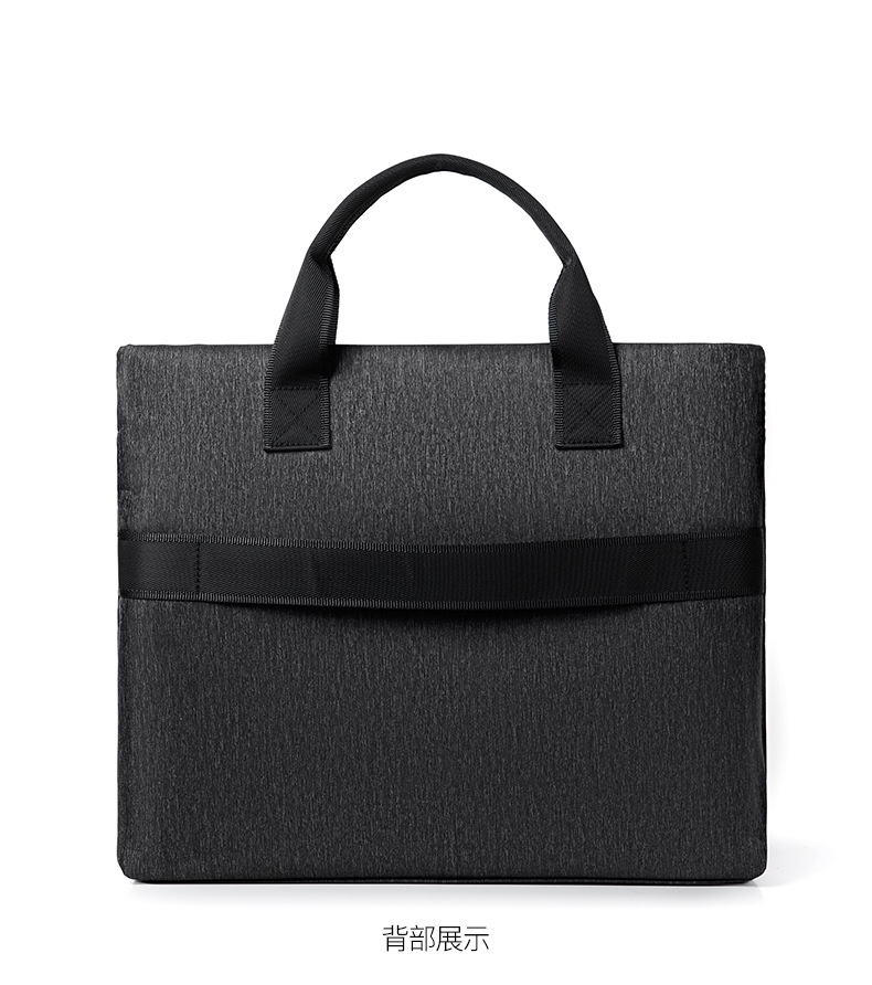 Hand-Carrying Document Information Bag Computer Bag Business Office Conference Bag Printing Advertising High-End Briefcase Wholesale