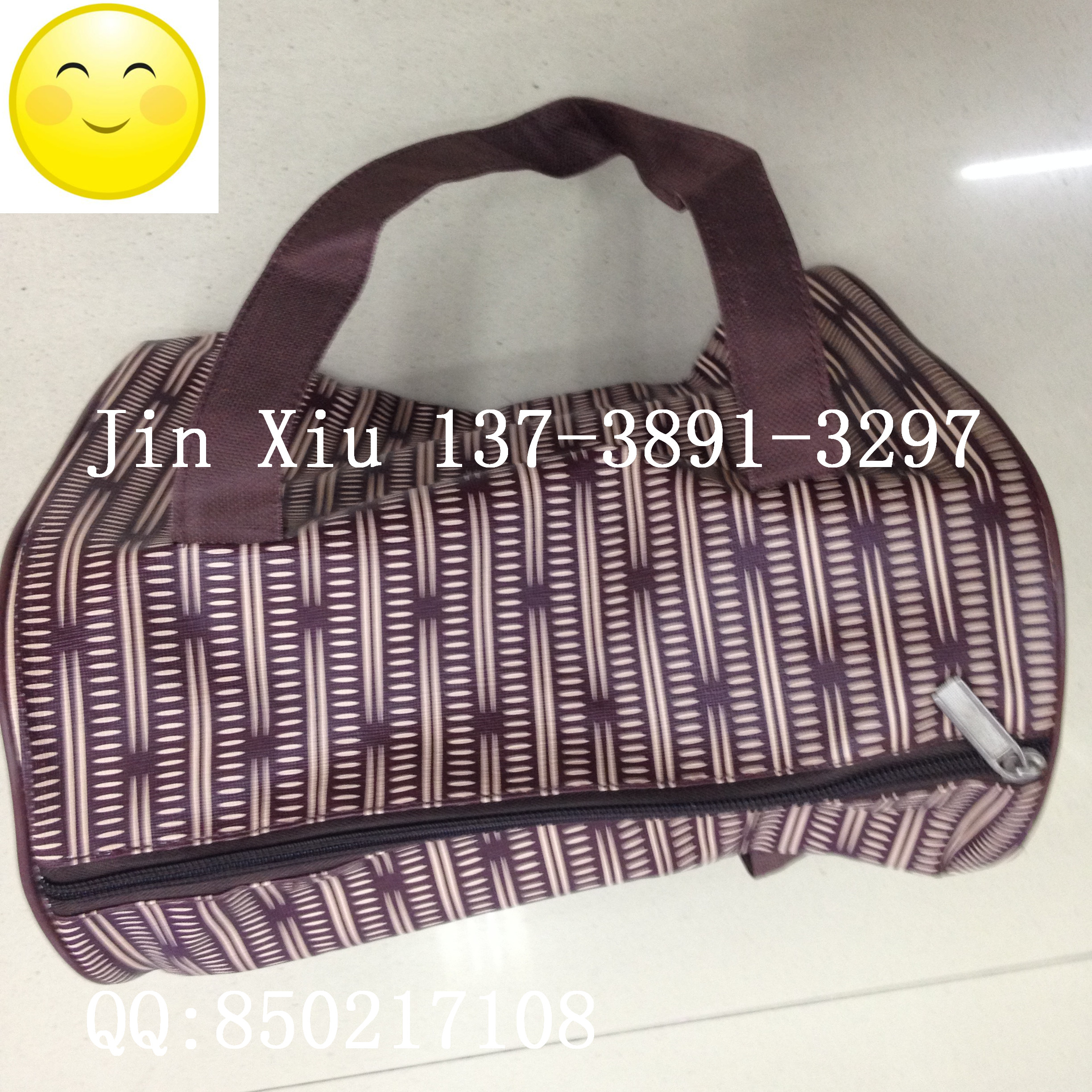 Casual bag fabric bag cosmetic bag information bag fabric bag canvas print bag handbag