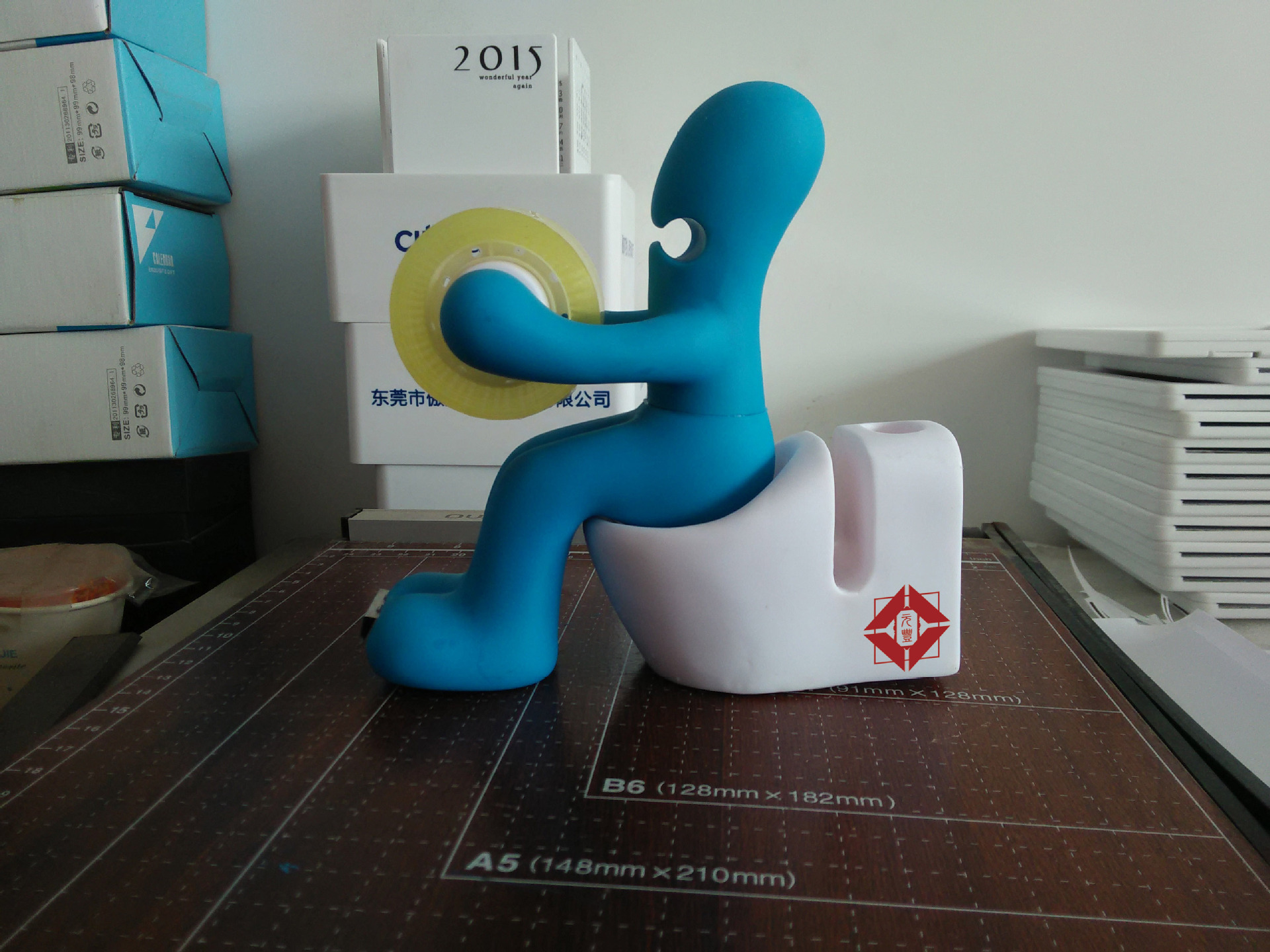 Foreign Trade Manufacturers Supply Creative Adhesive Tape Holder Coola Toilet Tape Base Clip Stationery Printable Logo Foreign Trade Manufacturers Supply Creative Adhesive Tape Holder Coola Toilet Tape Base Clip Stationery Printable Logo