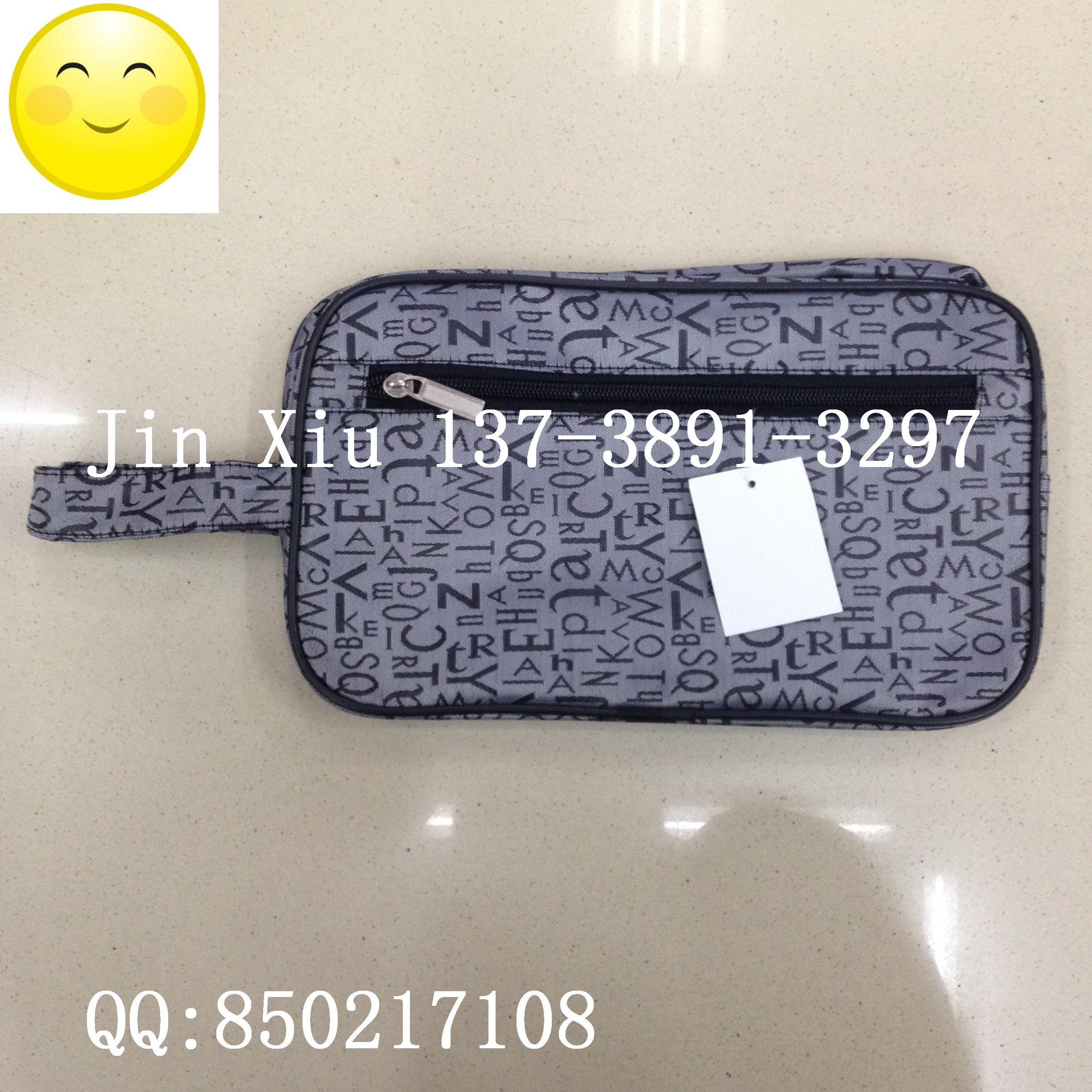 Casual bag fabric bag cosmetic bag information bag fabric bag canvas print bag handbag