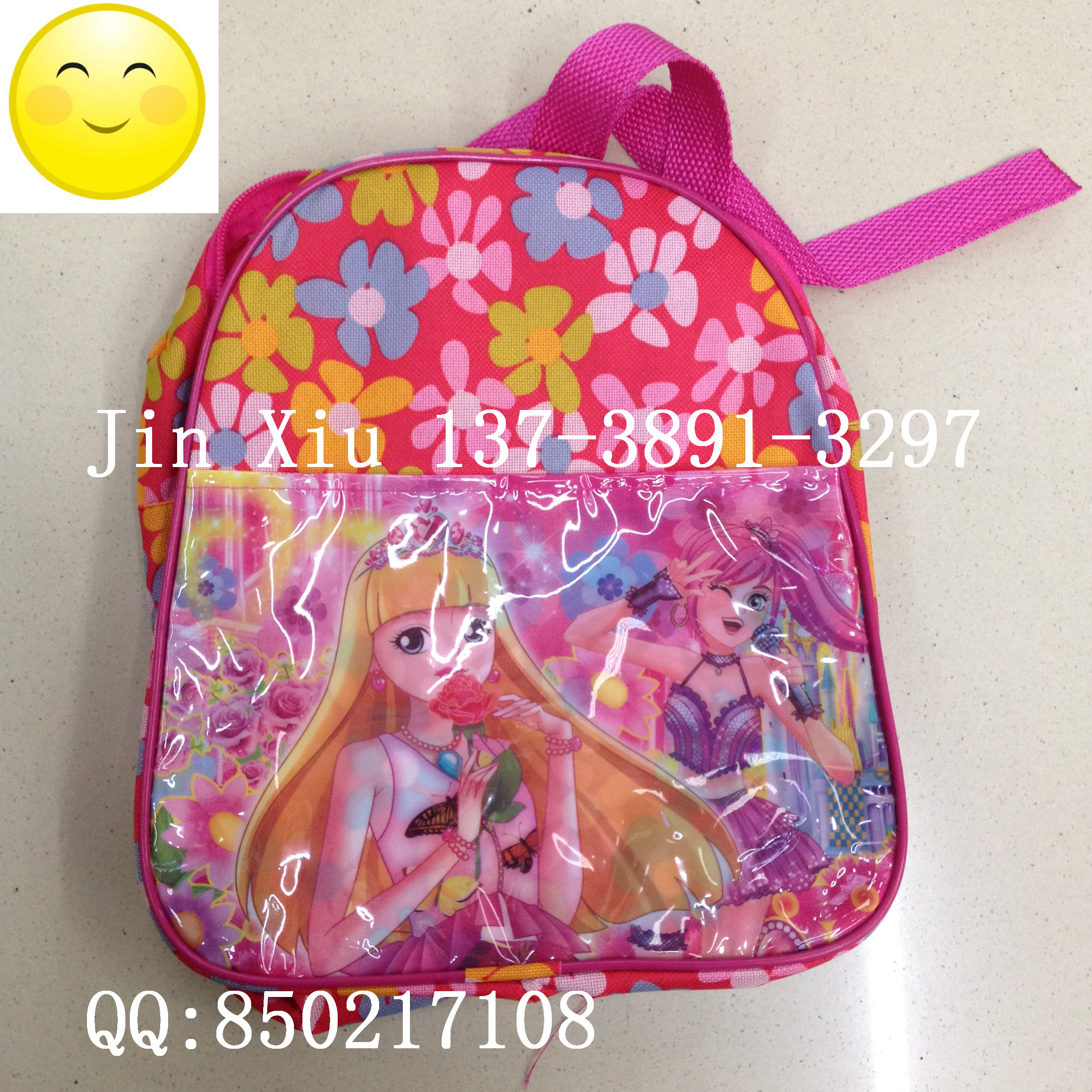 Casual bag fabric bag cosmetic bag information bag fabric bag canvas print bag handbag