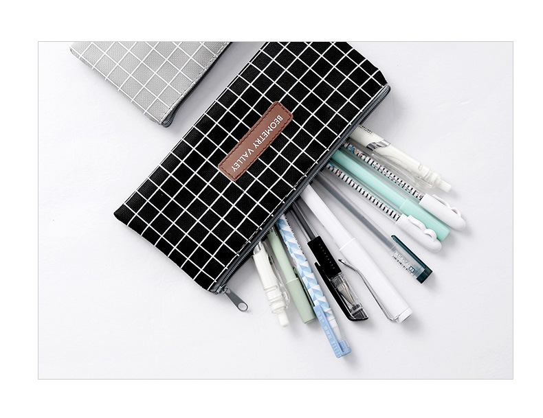 Dot pen bag canvas pencil bag stationery bag student stationery receiving bag pencil bag information bag