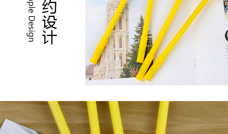 Factory Direct Sales Creative New Cartoon Brave Duckling Animal Gel Pen Stylish Pen Student Studying Stationery Wholesale