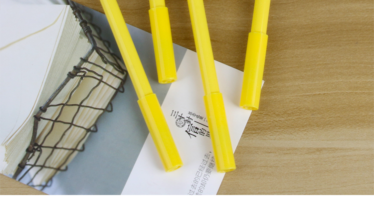 Factory Direct Sales Creative New Cartoon Brave Duckling Animal Gel Pen Stylish Pen Student Studying Stationery Wholesale