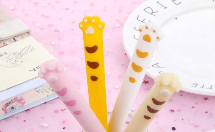 Japanese and Korean Creative New Cartoon Cute Cat Claw Black Gel Pen Student Creativity Stationery School Supplies Wholesale Japanese and Korean Creative New Cartoon Cute Cat Claw Black Gel Pen Student Creativity Stationery School Supplies Wholesale