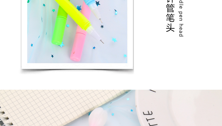 Factory Direct Sales Internet Celebrity SUNFLOWER Color-Changing Flowers Gel Pen Soft Glue Signature Pen Student Studying Stationery Wholesale Supplies