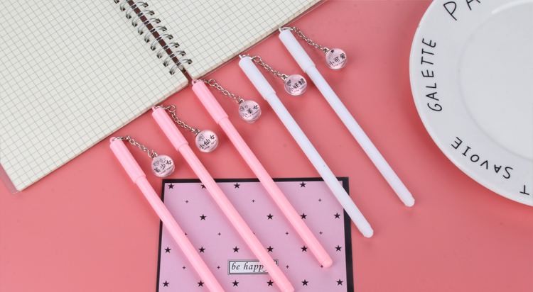 Japanese and Korean Creative Cute Text Wind Chimes Pendant Pen Creative Gel Pen Girl Pendant Gel Pen Couple Pen Supplies Japanese and Korean Creative Cute Text Wind Chimes Pendant Pen Creative Gel Pen Girl Pendant Gel Pen Couple Pen Supplies