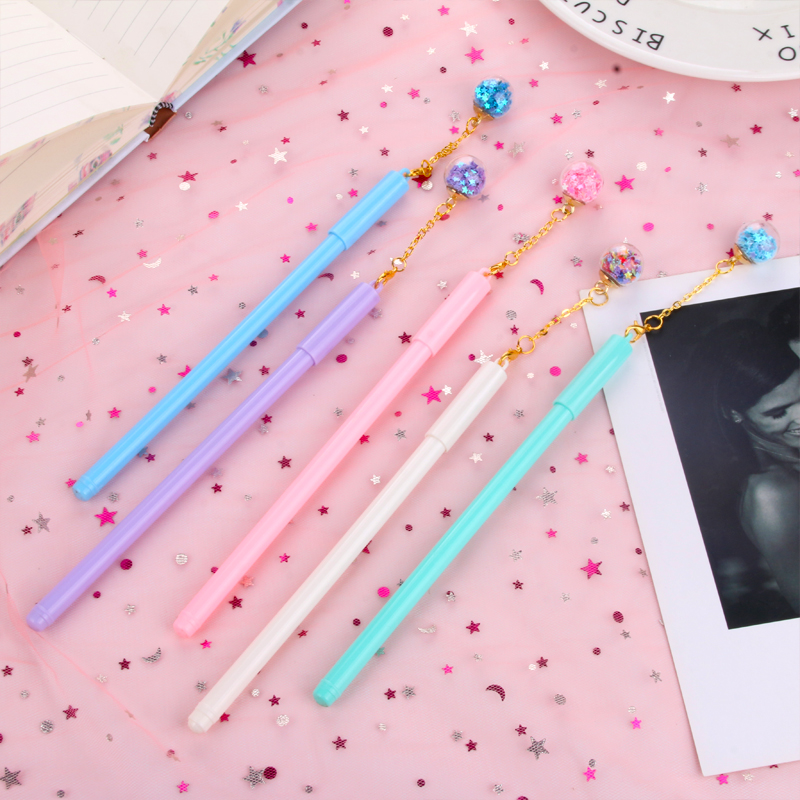 Japanese and Korean Creative New Cartoon XINGX Pendant Gel Pen Student School Supplies Stationery Wholesale Customizable Logo