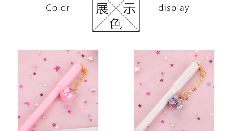Japanese and Korean Creative New Cartoon XINGX Pendant Gel Pen Student School Supplies Stationery Wholesale Customizable Logo