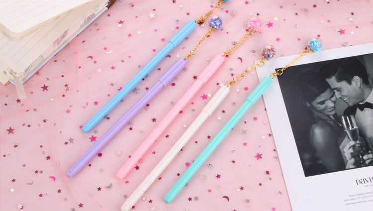 Japanese and Korean Creative New Cartoon XINGX Pendant Gel Pen Student School Supplies Stationery Wholesale Customizable Logo