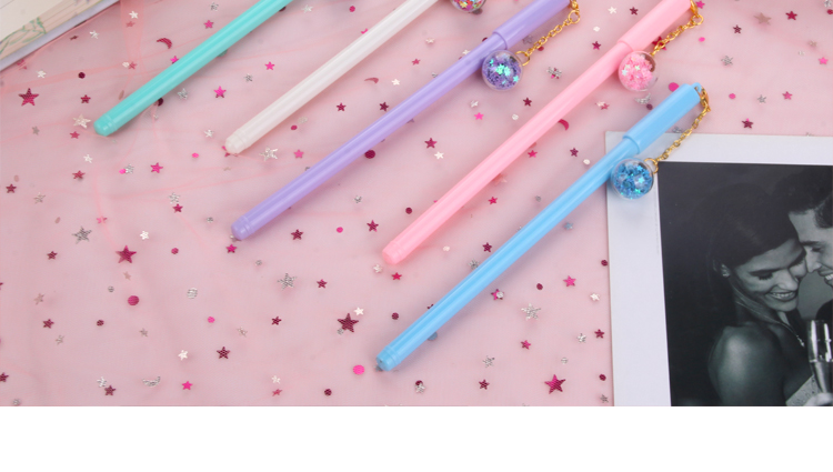 Japanese and Korean Creative New Cartoon XINGX Pendant Gel Pen Student School Supplies Stationery Wholesale Customizable Logo