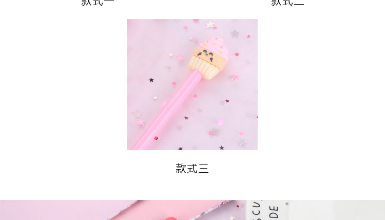 Japanese and Korean Creative New Cartoon Small Fresh Love Potted Black Gel Pen Student Studying Stationery Wholesale Japanese and Korean Creative New Cartoon Small Fresh Love Potted Black Gel Pen Student Studying Stationery Wholesale