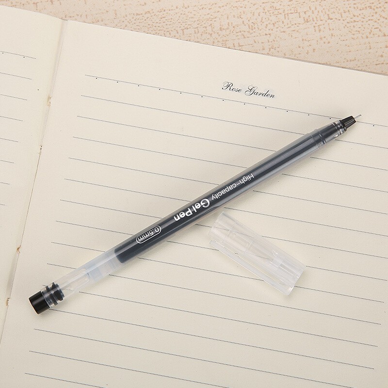 Chenguang Gel Pen Agpb6901 Full Needle Tube 0.5M Black Gel Pen Large Capacity Signature Pen Integrated Ball Pen