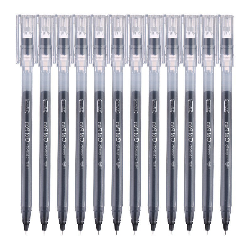 Chenguang Gel Pen Agpb6901 Full Needle Tube 0.5M Black Gel Pen Large Capacity Signature Pen Integrated Ball Pen