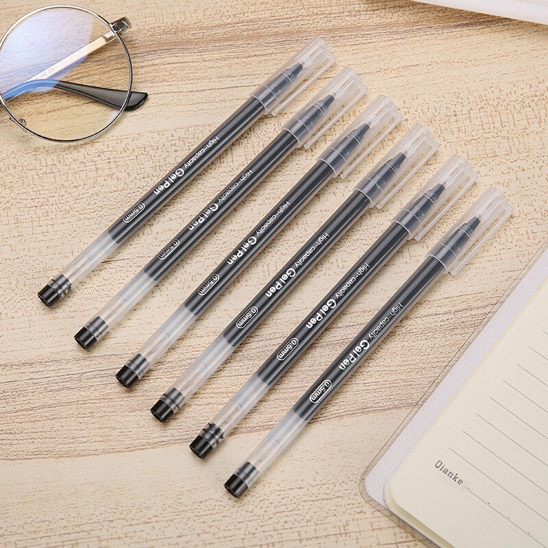 Chenguang Gel Pen Agpb6901 Full Needle Tube 0.5M Black Gel Pen Large Capacity Signature Pen Integrated Ball Pen