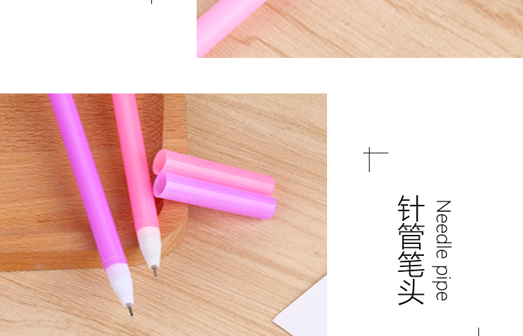 Creative Student Cartoon Pink Panther Gel Pen Cute Learning Stationery Ball Pen Office Signature Pen Factory Wholesale