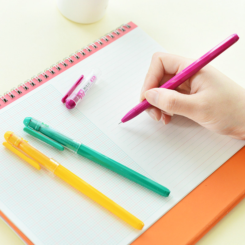 Brand Stationery Agp62403 Color Gel Pen 0.38mm Syringe Head Creative Journal Water-Based Paint Pen Student Stationery