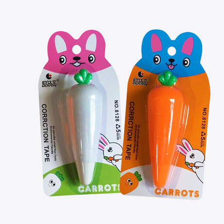 Odavan carrot modeling students with correction tape with small fresh correction tape learning stationery