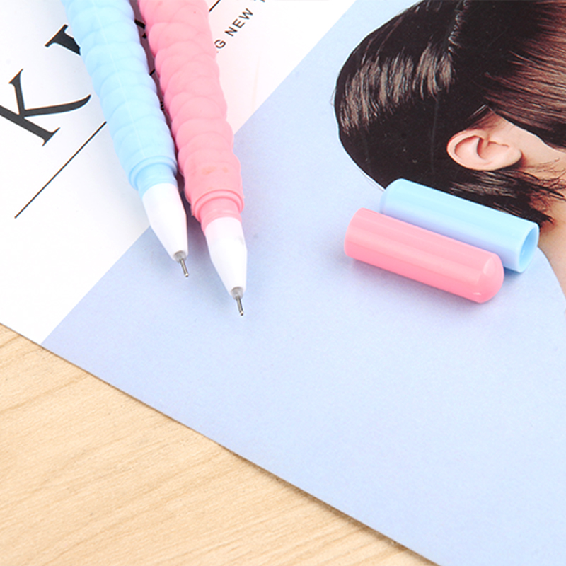 Creative Stationery Plush Sheep Pen Gel Pen Lamb Shape Pen Black Gel Ink Pen Cartoon Creative Office Sign