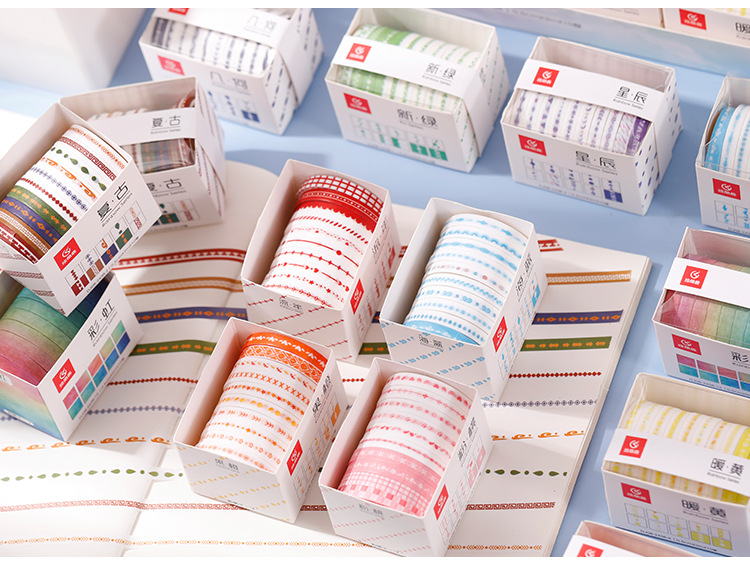 Journal Stickers and Paper Adhesive Tape Sets Creative Stationery DIY Journal Stickers Cross-Border Basic Material Simple Stickers Journal Stickers and Paper Adhesive Tape Sets Creative Stationery DIY Journal Stickers Cross-Border Basic Material Simple Stickers