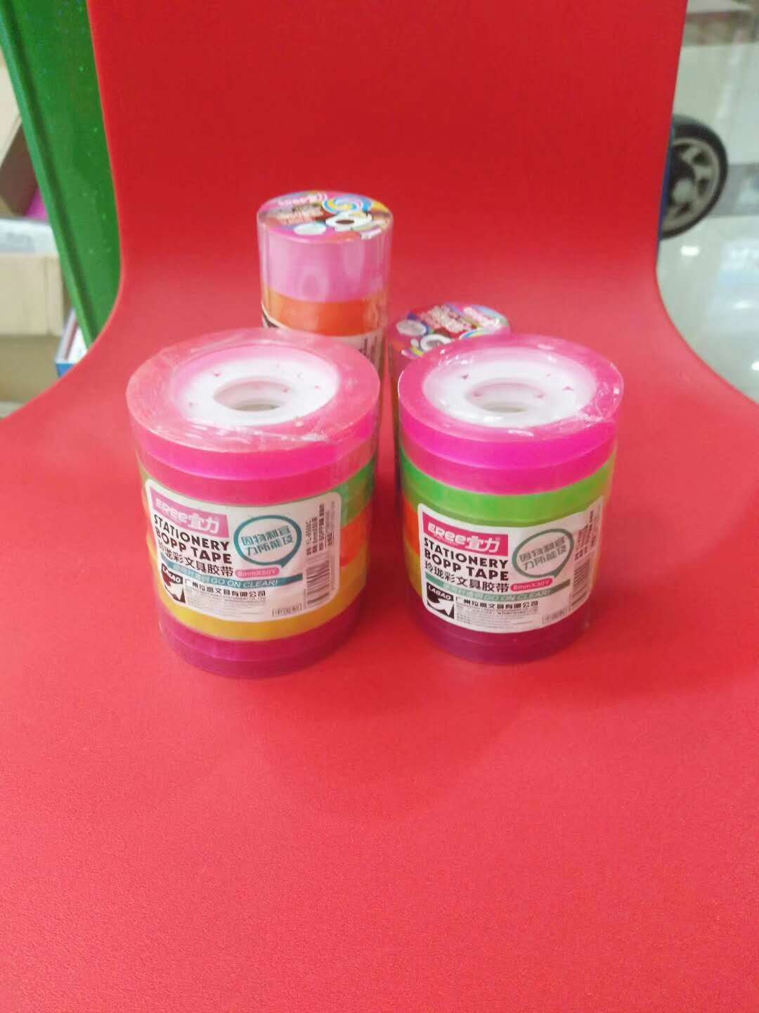 OPP adhesive tape color stationery adhesive tape 0.8X50 skin color adhesive tape OPP adhesive tape color stationery adhesive tape 0.8X50 skin color adhesive tape