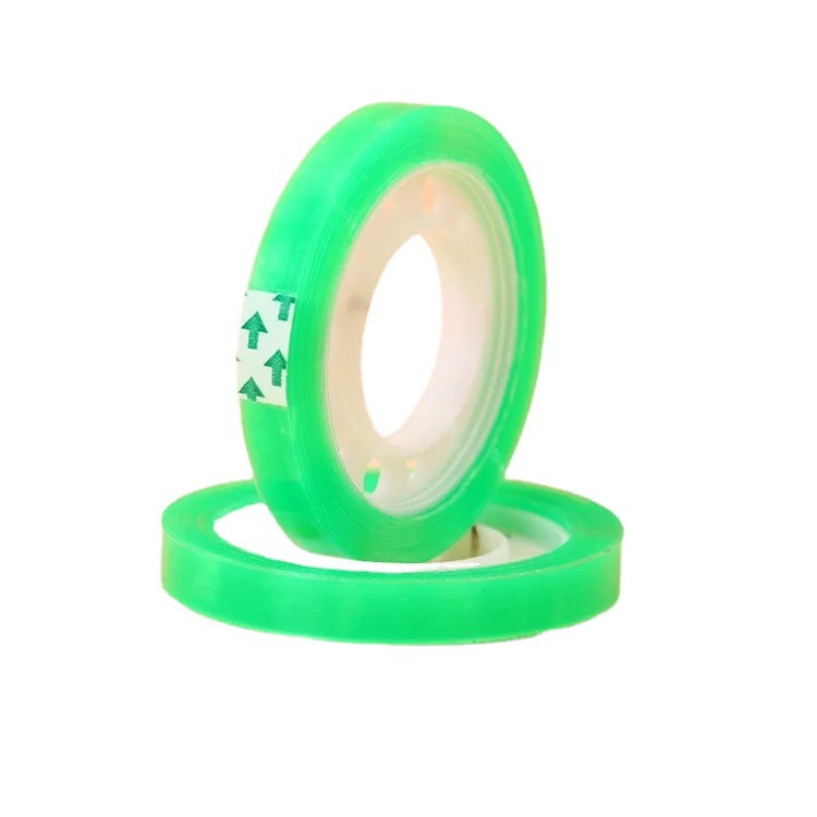 Small Adhesive Tape for Students Sticky Stationery Tape Width 0.75cm Colorful Tape Translucent Laminating Film Stationery Wholesale