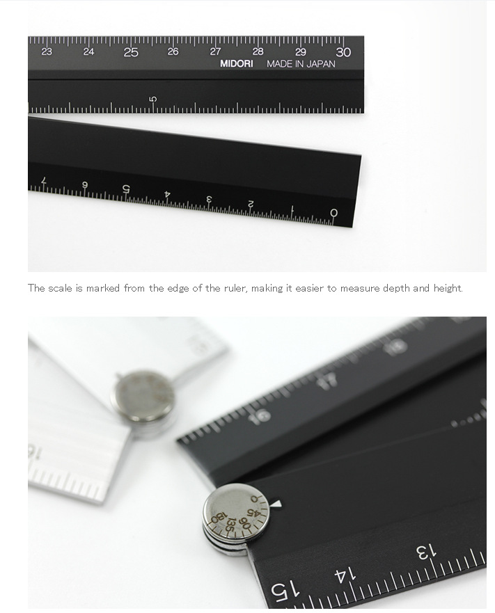 Minkstrong aluminum Aluminum Alloy ruler ruler ruler can be customized OEM industry