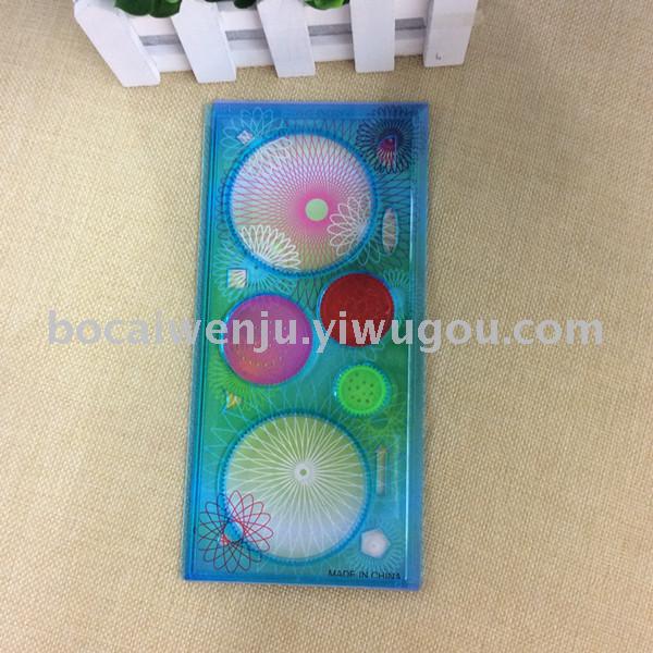 Bocai the new high quality plastic ruler ruler manufacturers selling spirograph