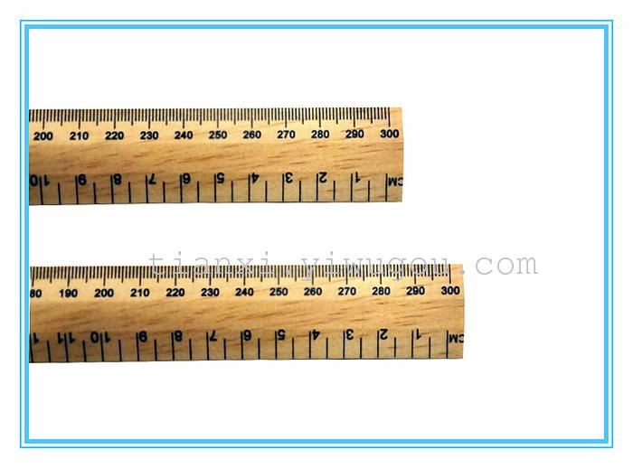 Ruler  SM3028MM white wooden ruler   green wooden ruler  stationery